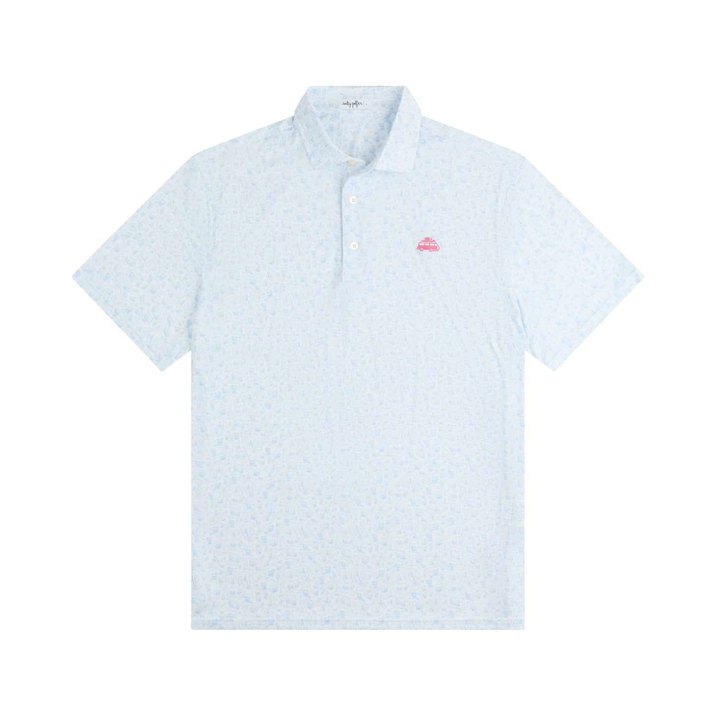 Skullarita Polo White
