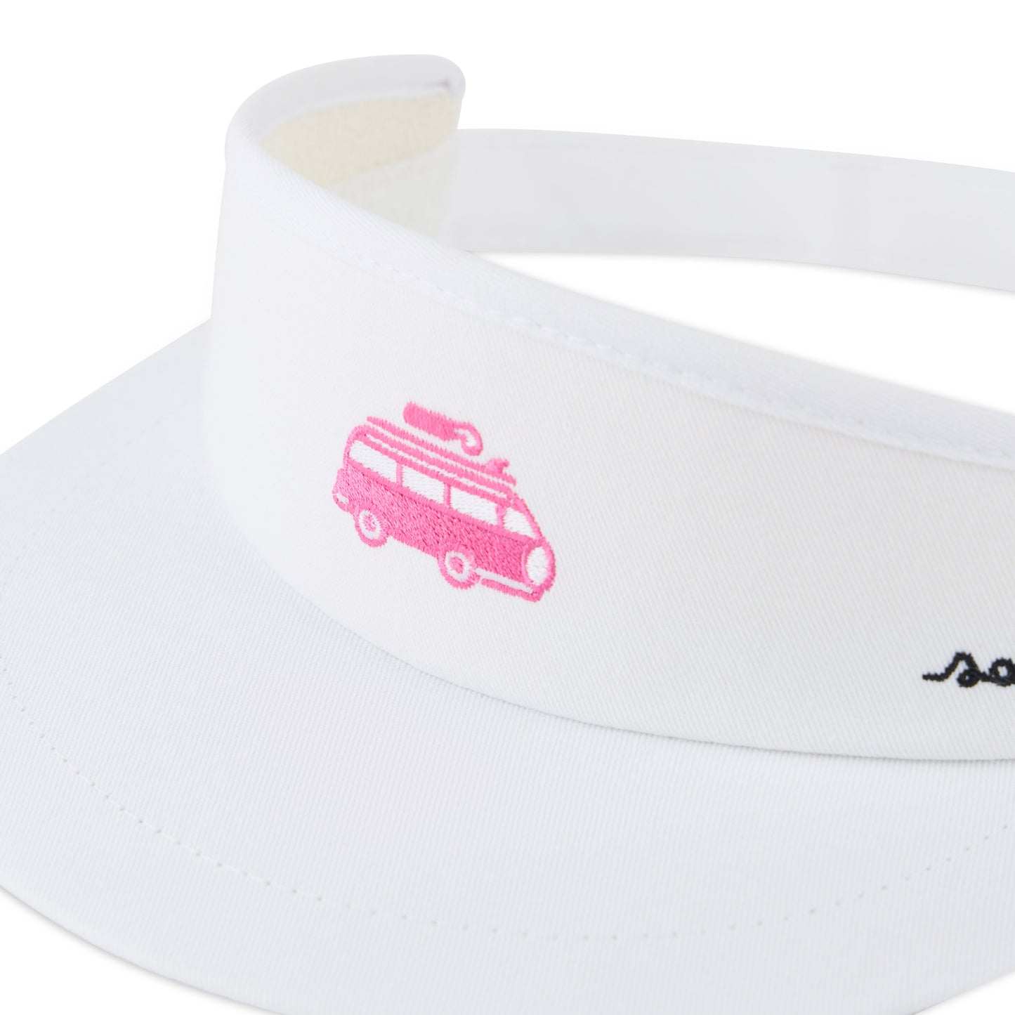 The '72 High Crown Visor White