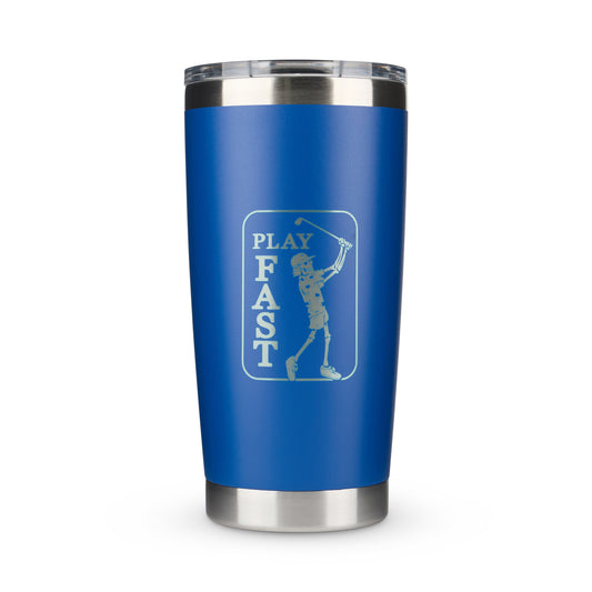 Play Fast The Ice is Melting 20 Oz Laser Engraved Tumbler