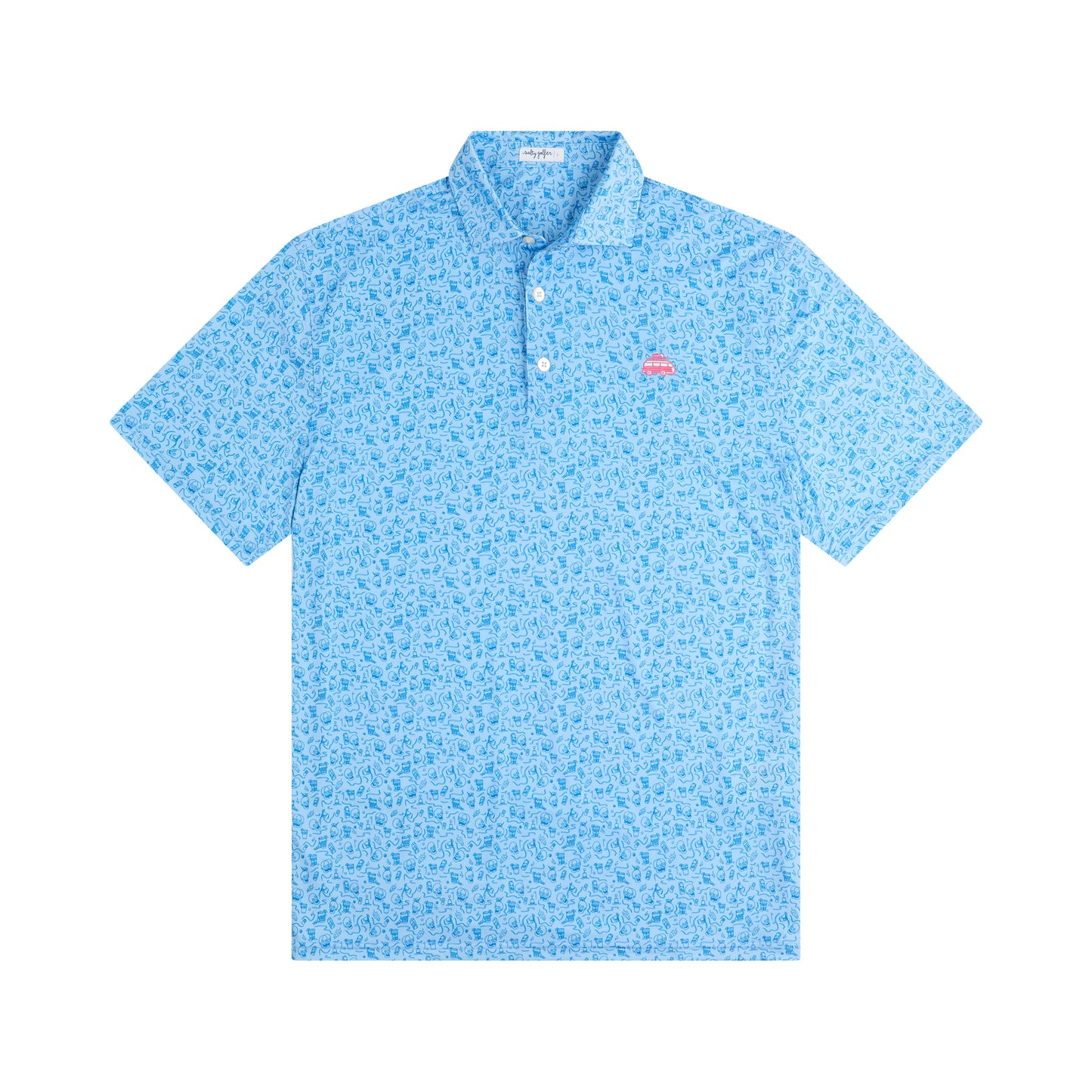 Skullarita Polo Blue
