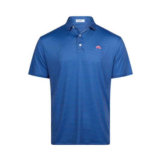 The Sunday Stripe Polo Deep Blue