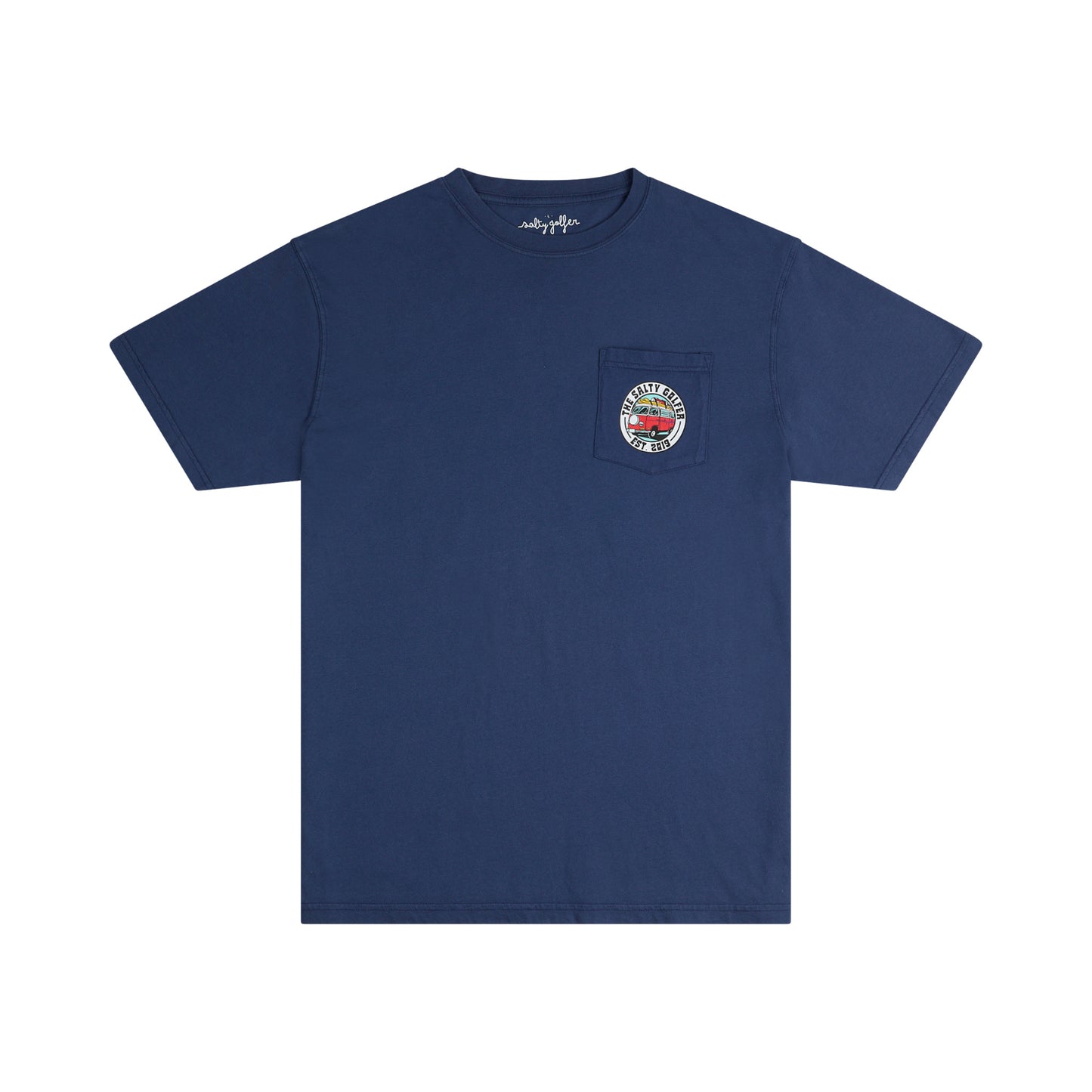 The Hippie G Pocket T Navy
