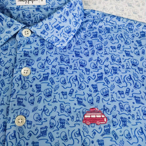 Skullirita Polo Blue