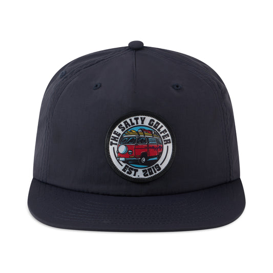 Hippie G Deep Sea Patch Surf Hat (Navy)
