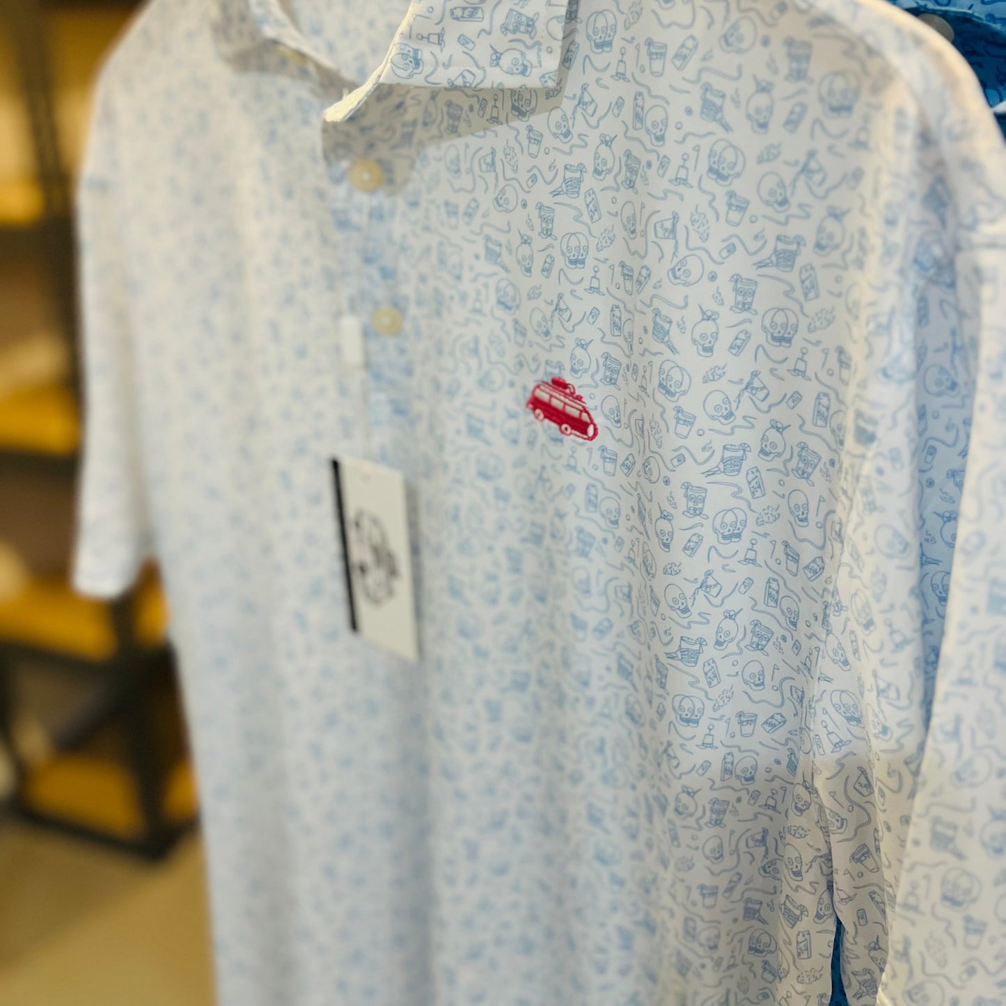Skullirita Polo White