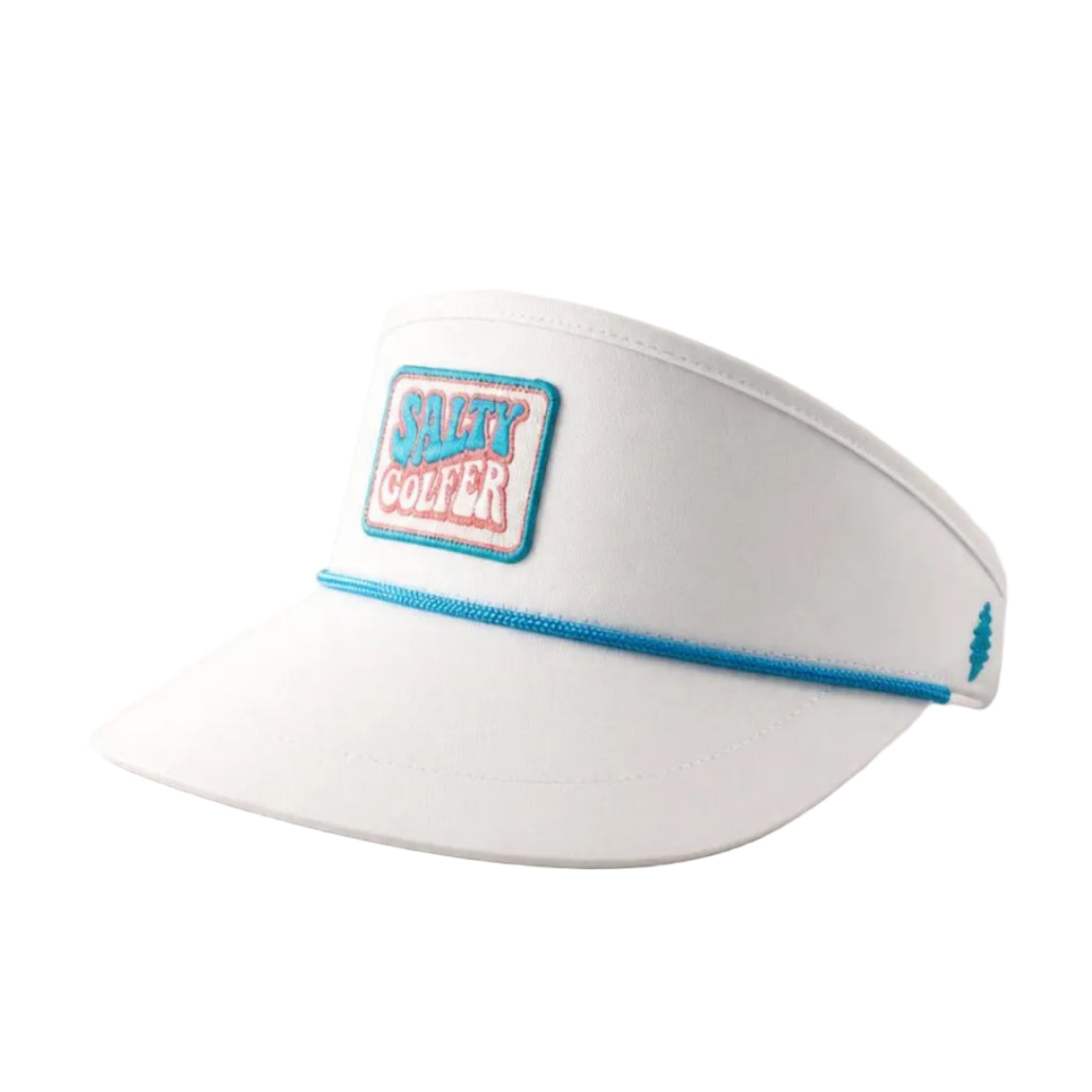 Retro Vibes High Crown Tour Visor (white)