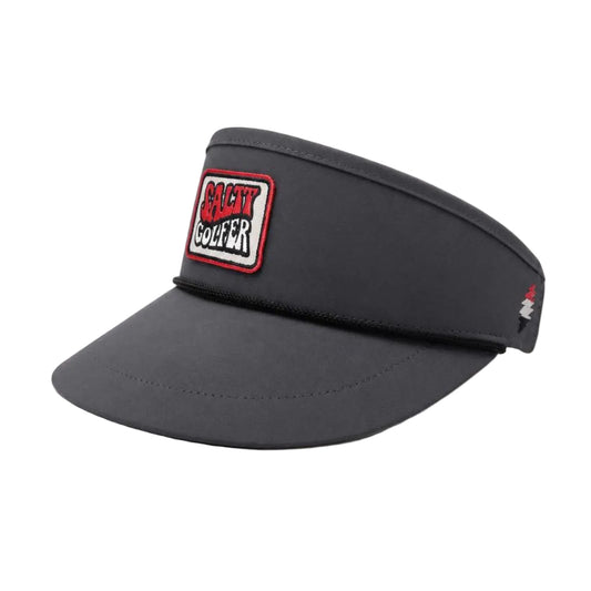 Retro Vibes High Crown Tour Visor (Metal Grey)