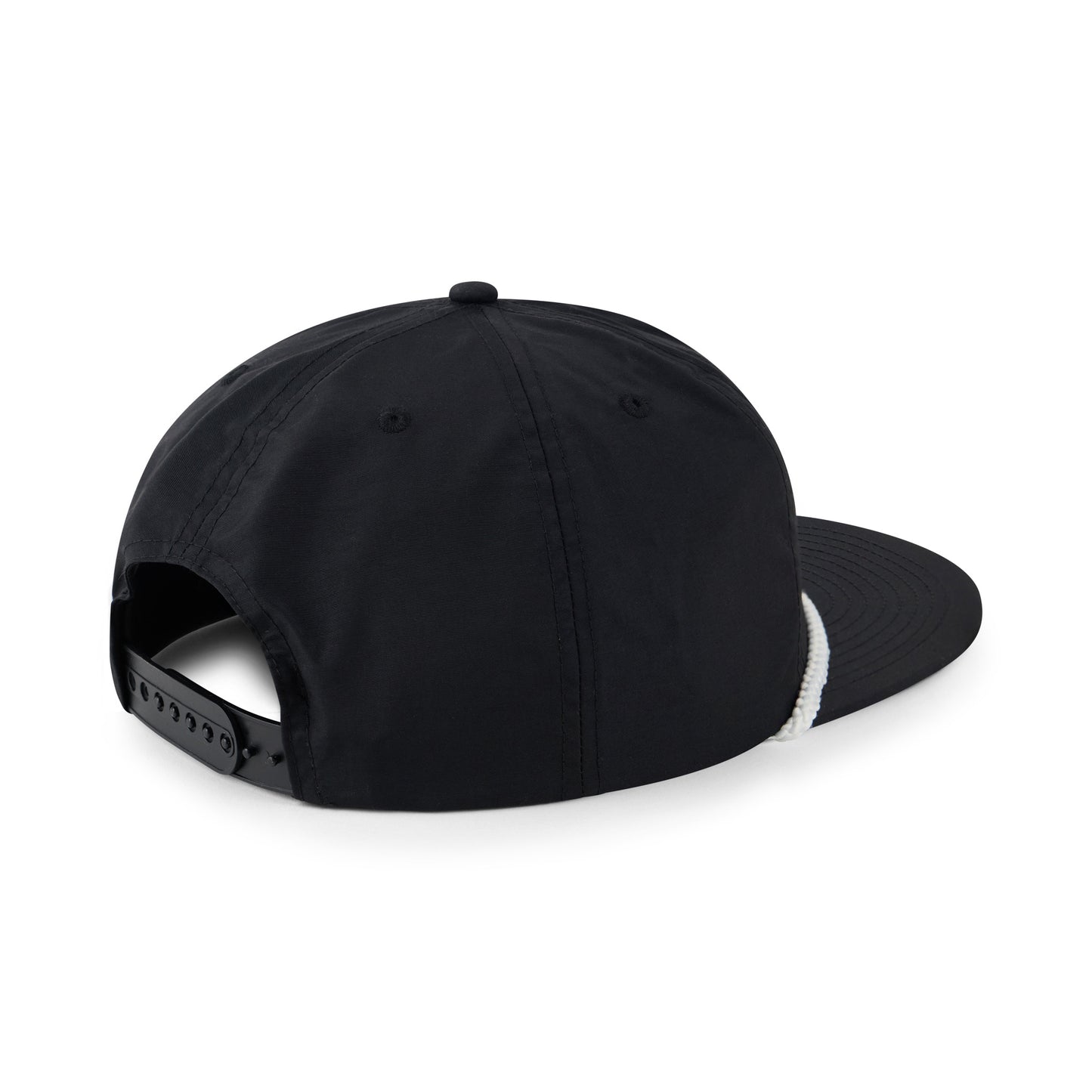 The Blackbeard Bus Surf Hat (black w/ White rope)