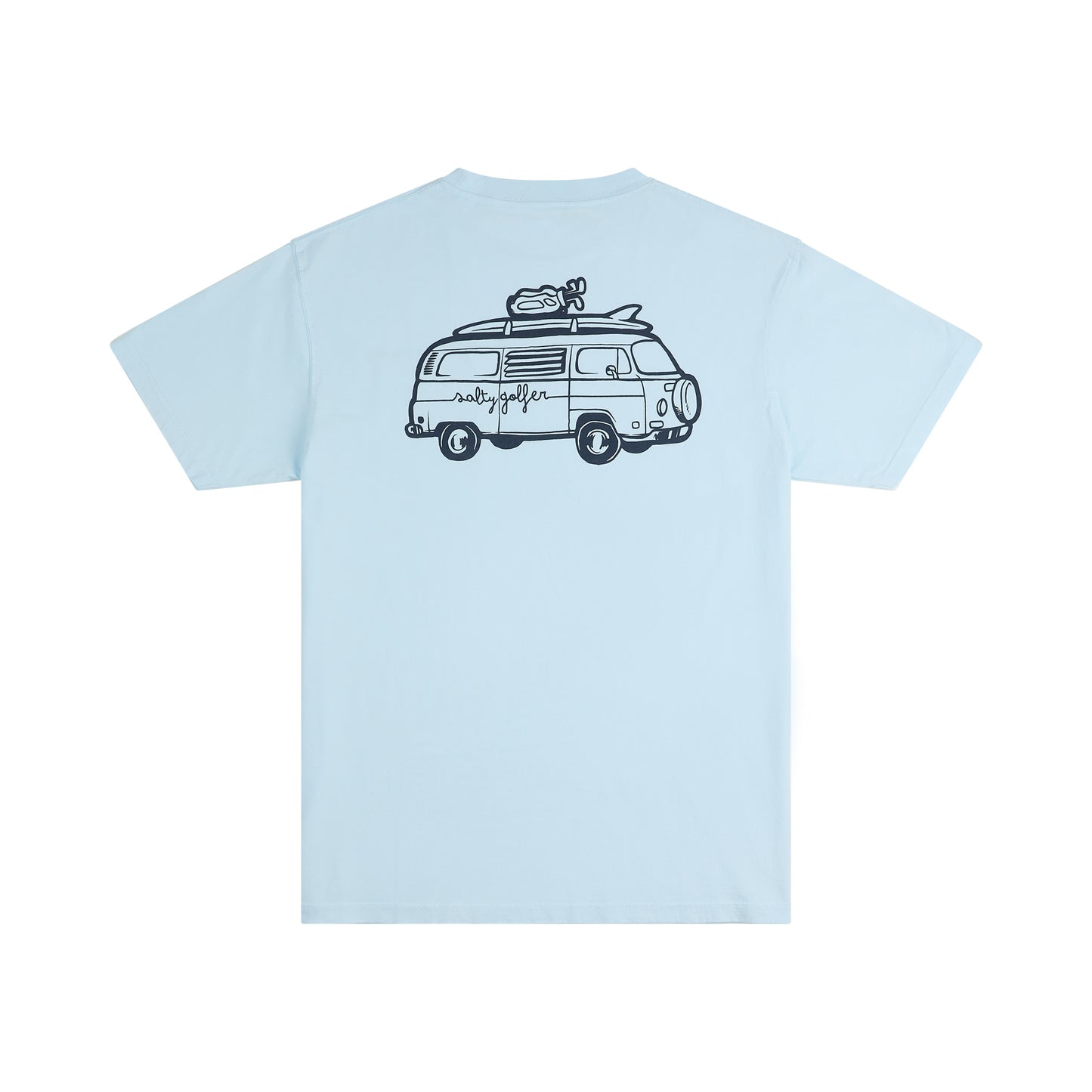 The Hydrangea Blue'72 Pocket T-Shirt