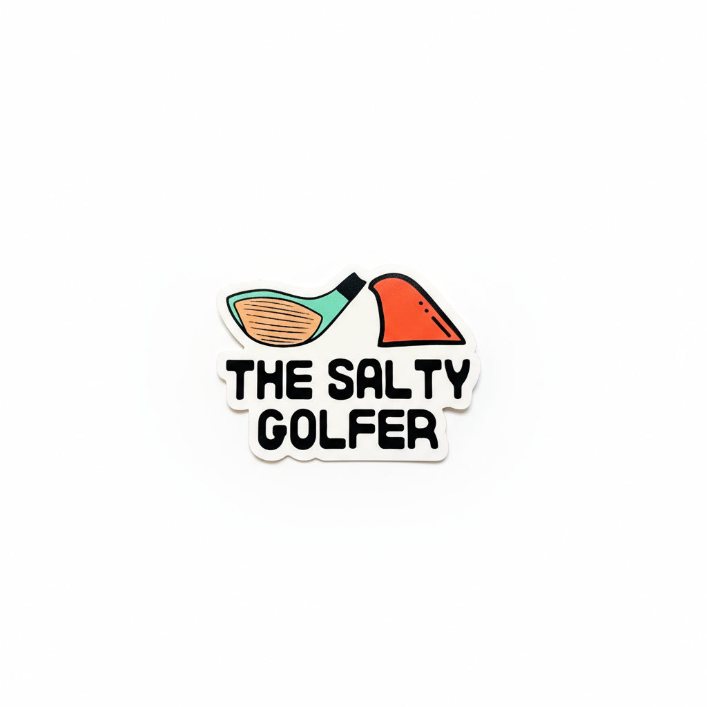 Surf or Golf Sticker (3 inch)