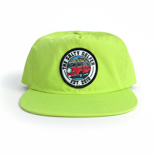 Hippie G "Key Lime" Patch Hat (Light Green)