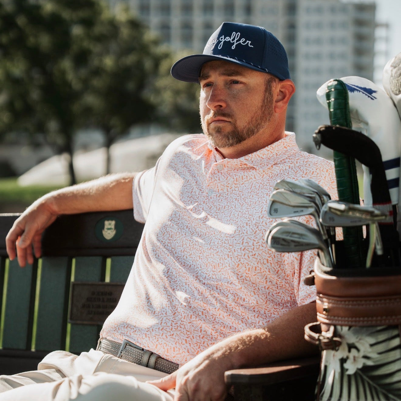 Tidal Tech Polo (Beach Daze) – The Salty Golfer