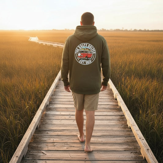 Hippie G Hoodie (Army Green)