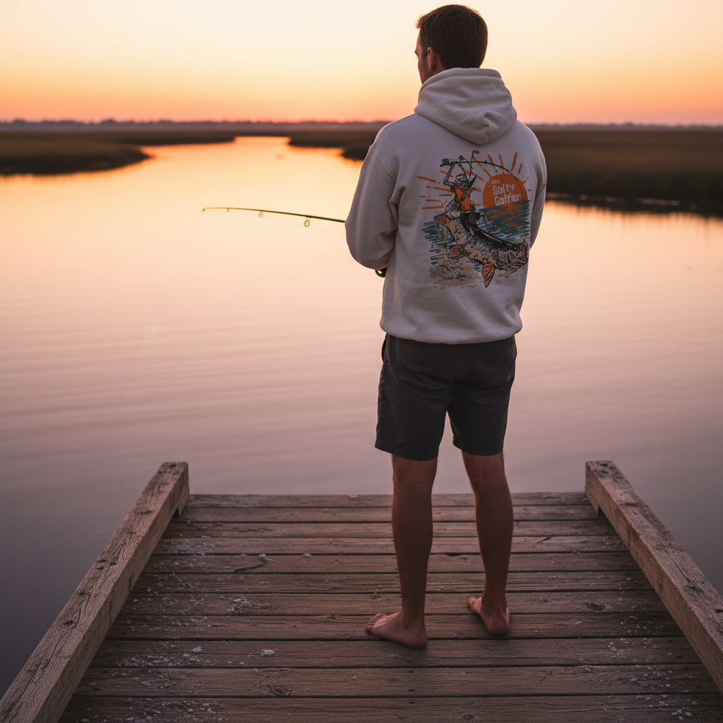 Tarpon Rodeo Hoodie (Bone)