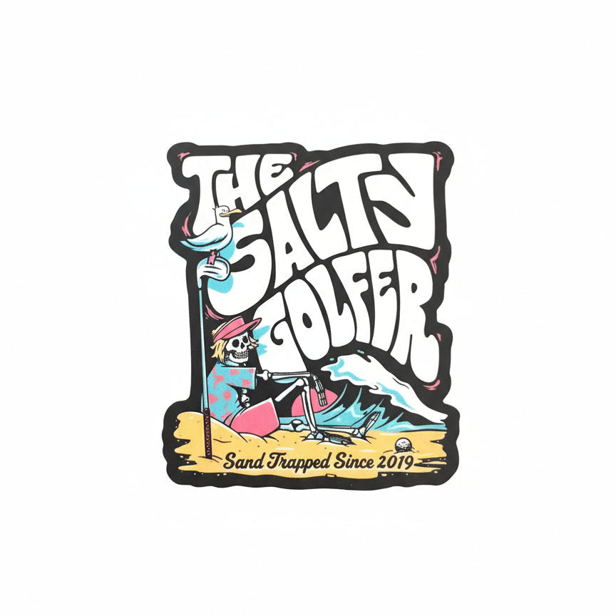 Sand Trapped Sticker (3 inch)