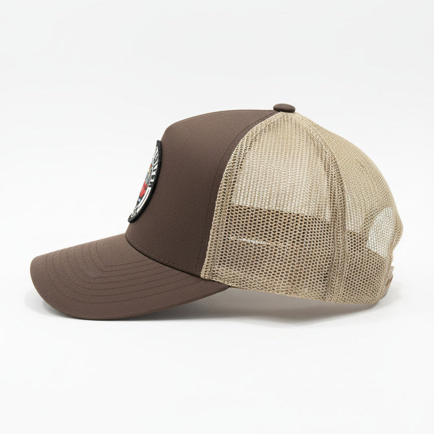 SG-112 Hippie G Patch Hat (Brown)