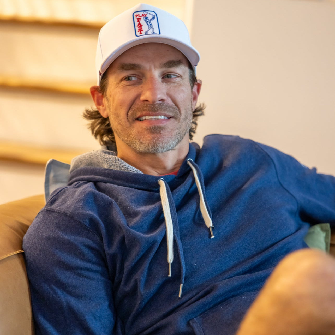 The SG French Terry Hoodie (Navy Heather)