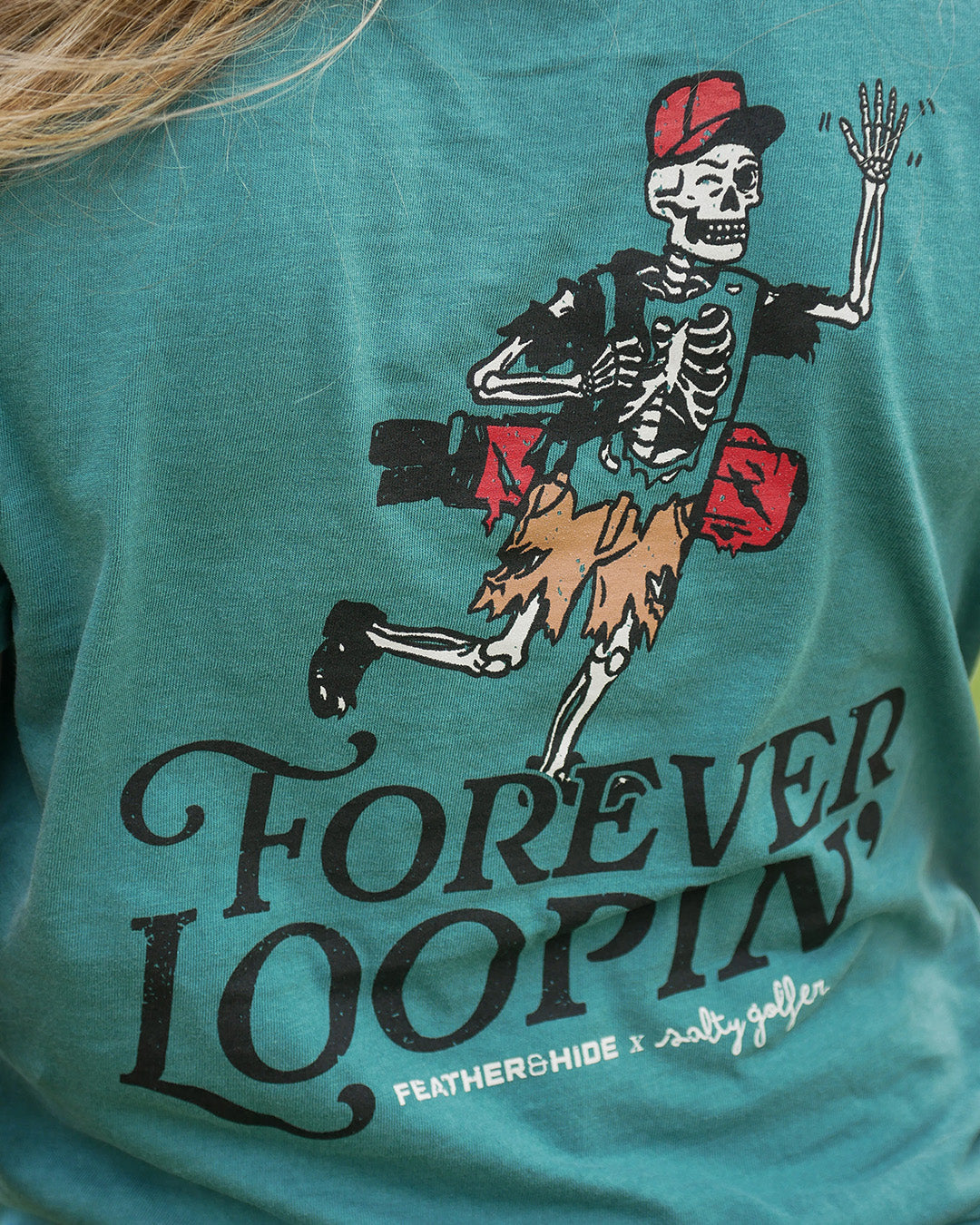 Forever Loopin' - Salty Golfer and Feather & Hide