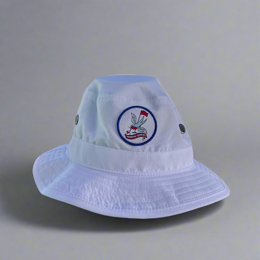 Droppin’ Birdies Patch Performance Bucket Hat with Aloha Trim