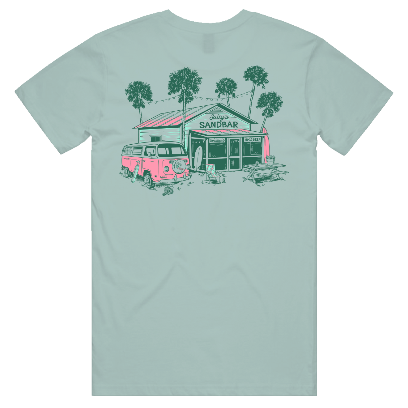 Salty"s Sandbar (4 color options)