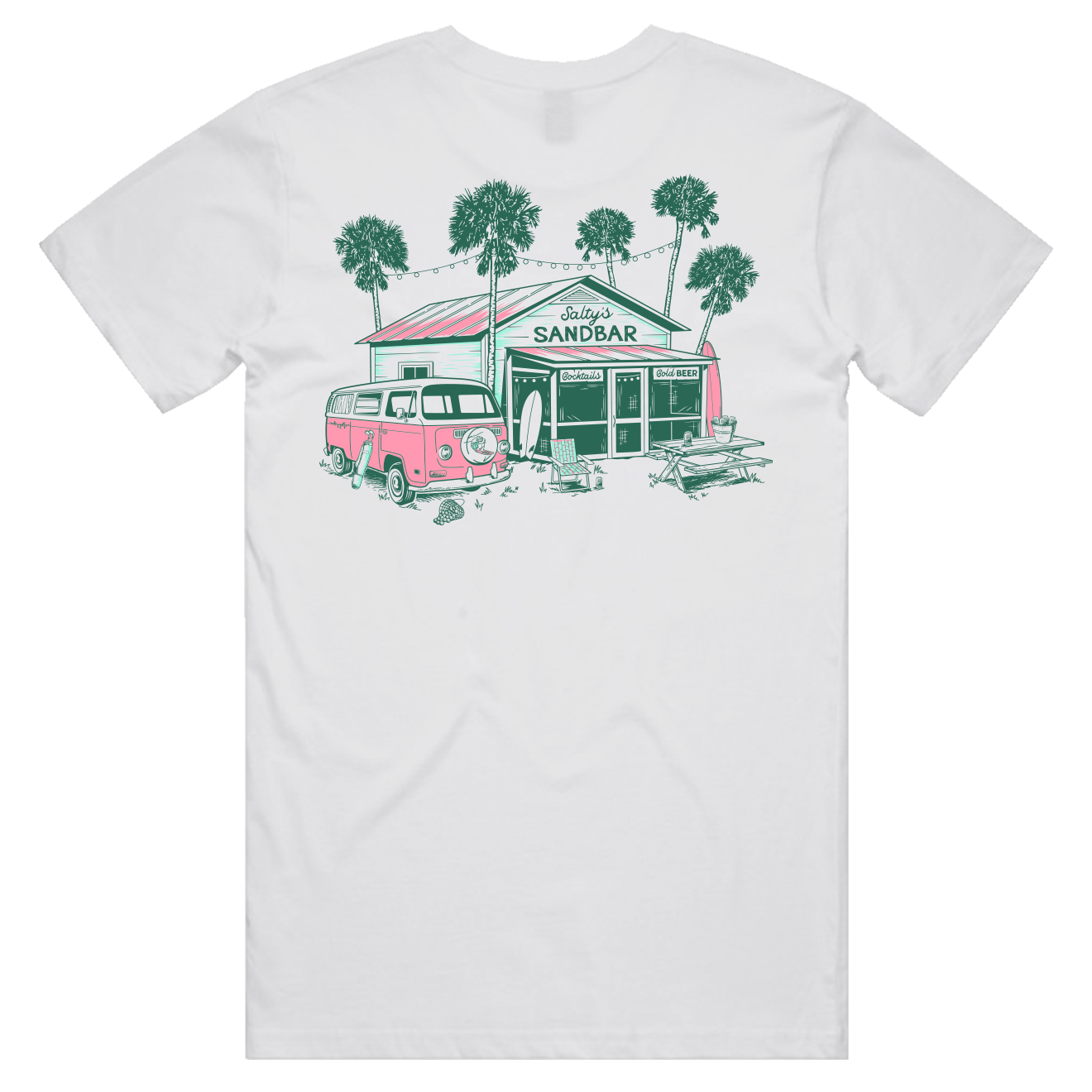 Salty"s Sandbar (4 color options)