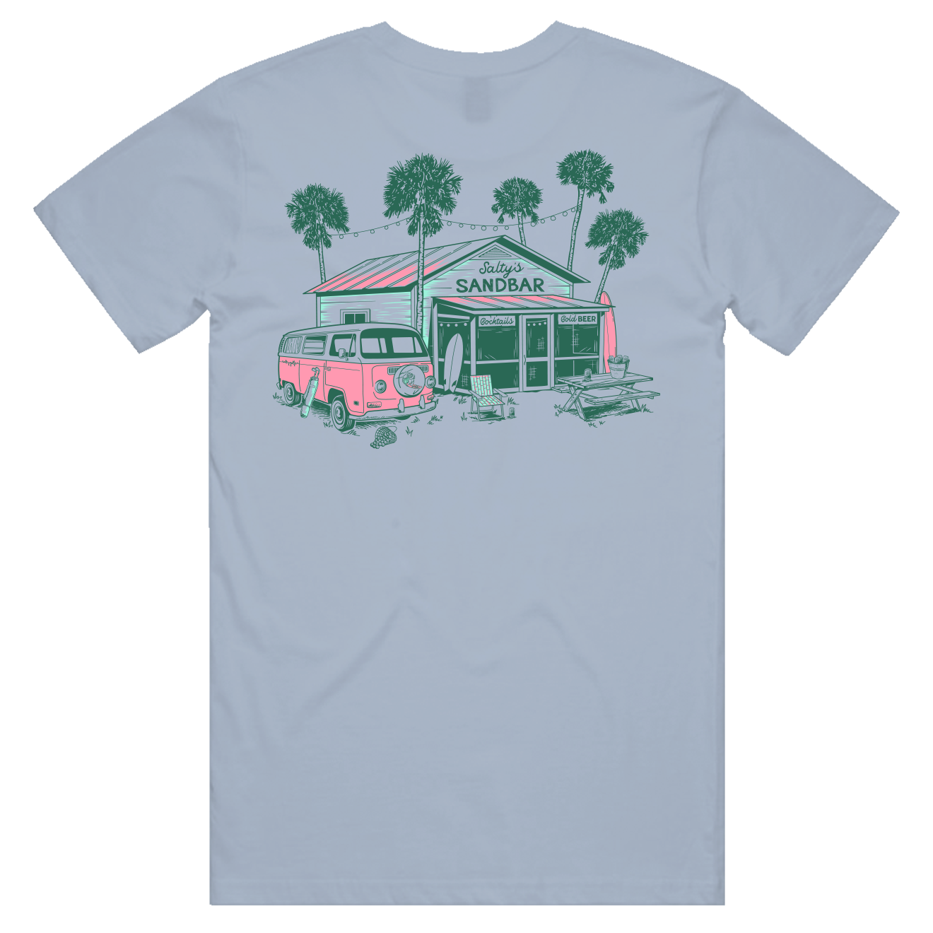 Salty"s Sandbar (4 color options)
