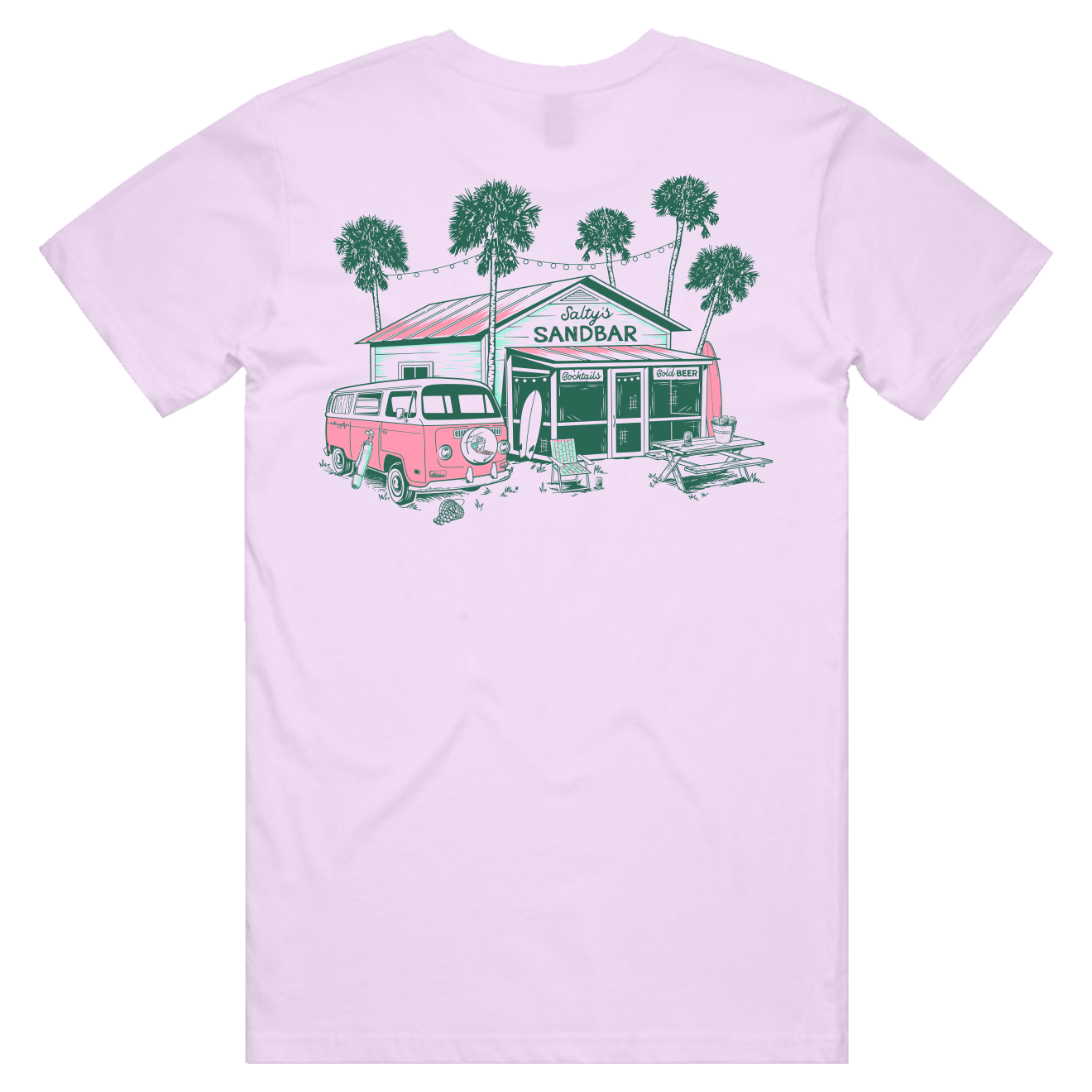 Salty"s Sandbar (4 color options)