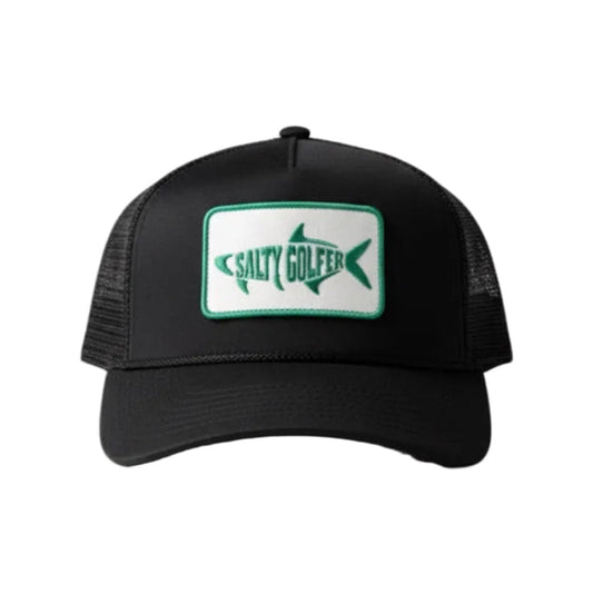 The Angler Trucker (black on black mesh)