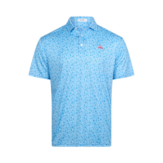 Skullarita Polo Blue