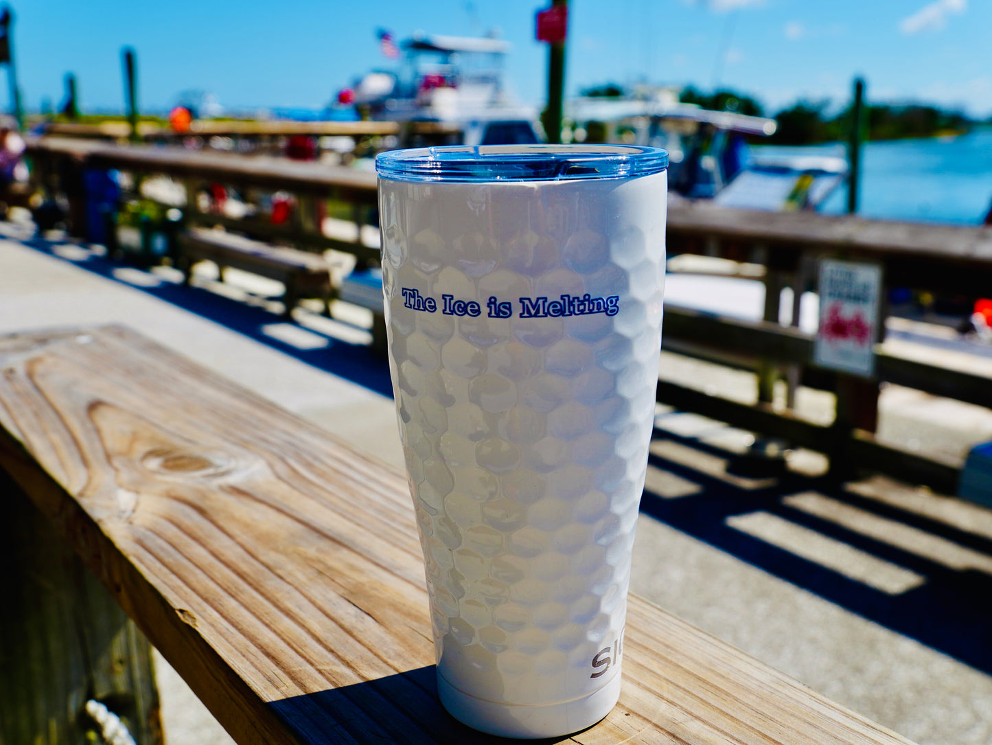 SIC X Play Fast 30 oz. Dimpled Golf Tumbler