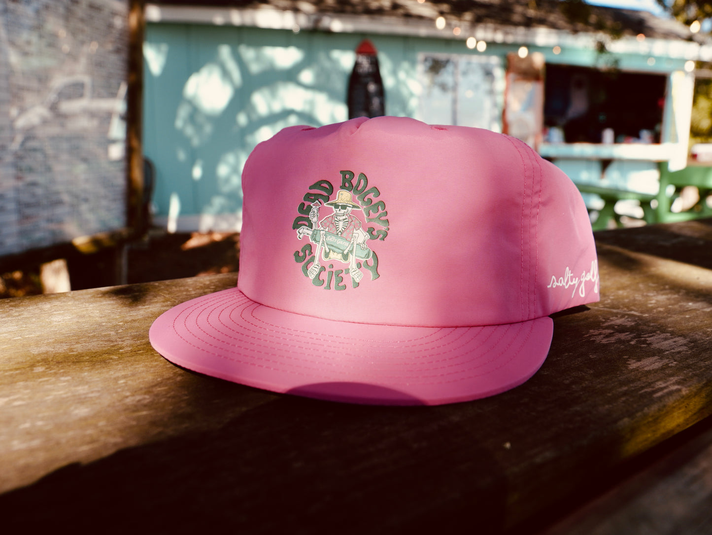 The Dead Bogeys Society Surf Pink Hat