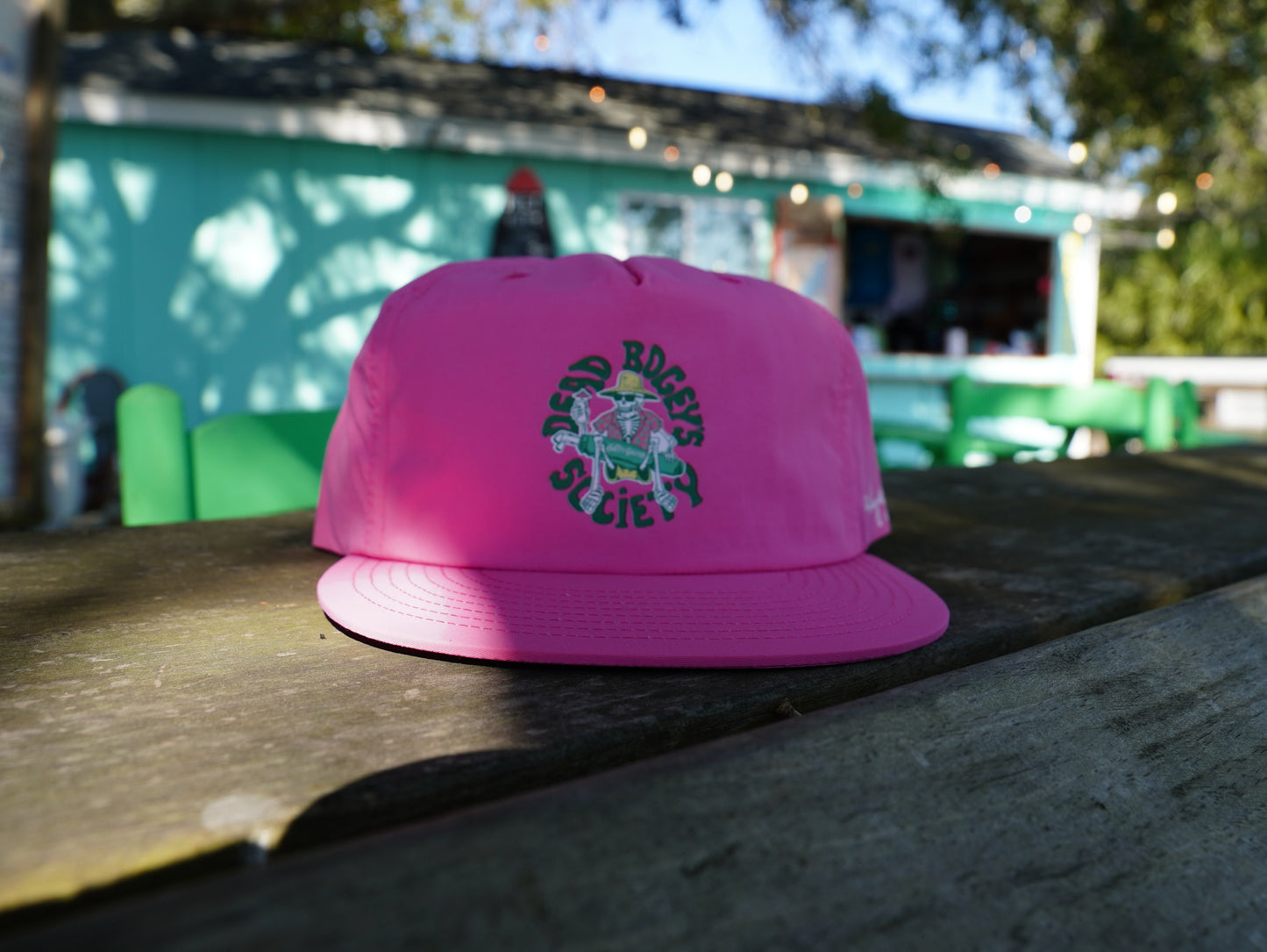 The Dead Bogeys Society Surf Pink Hat