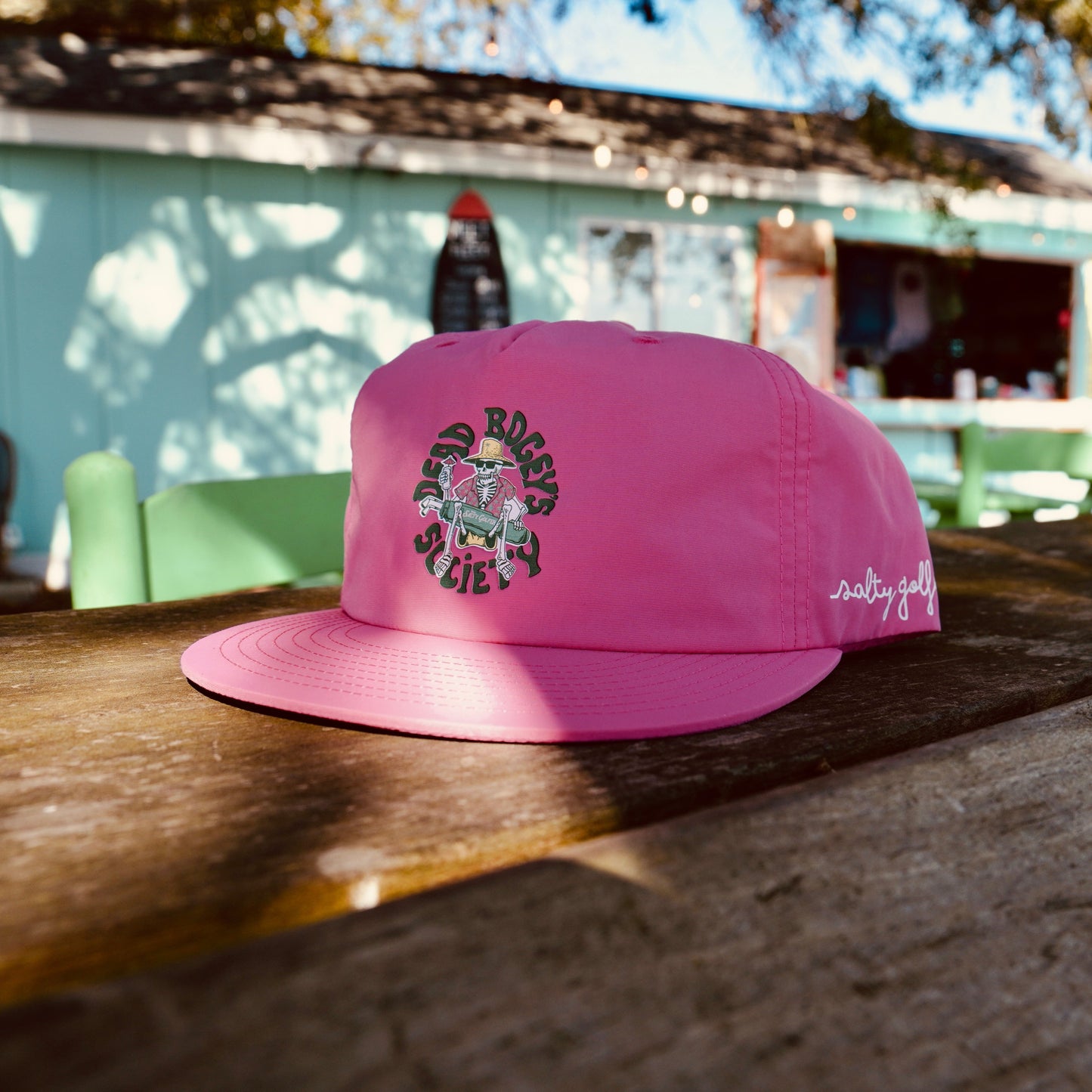 The Dead Bogeys Society Surf Pink Hat