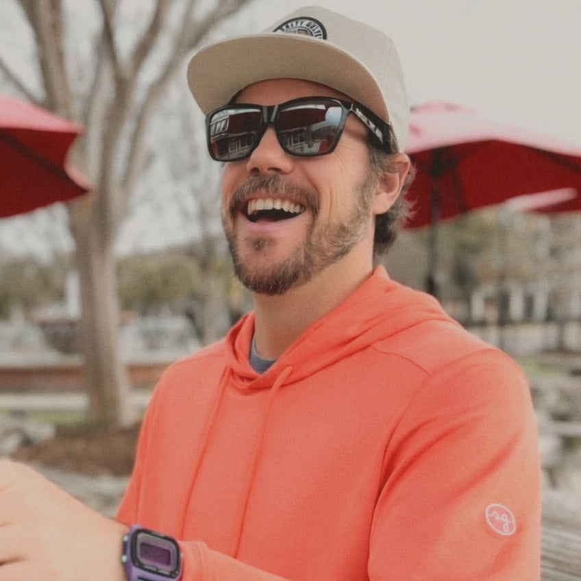 Marsh Drifter Performance Hoodie (Cape Fear Coral)