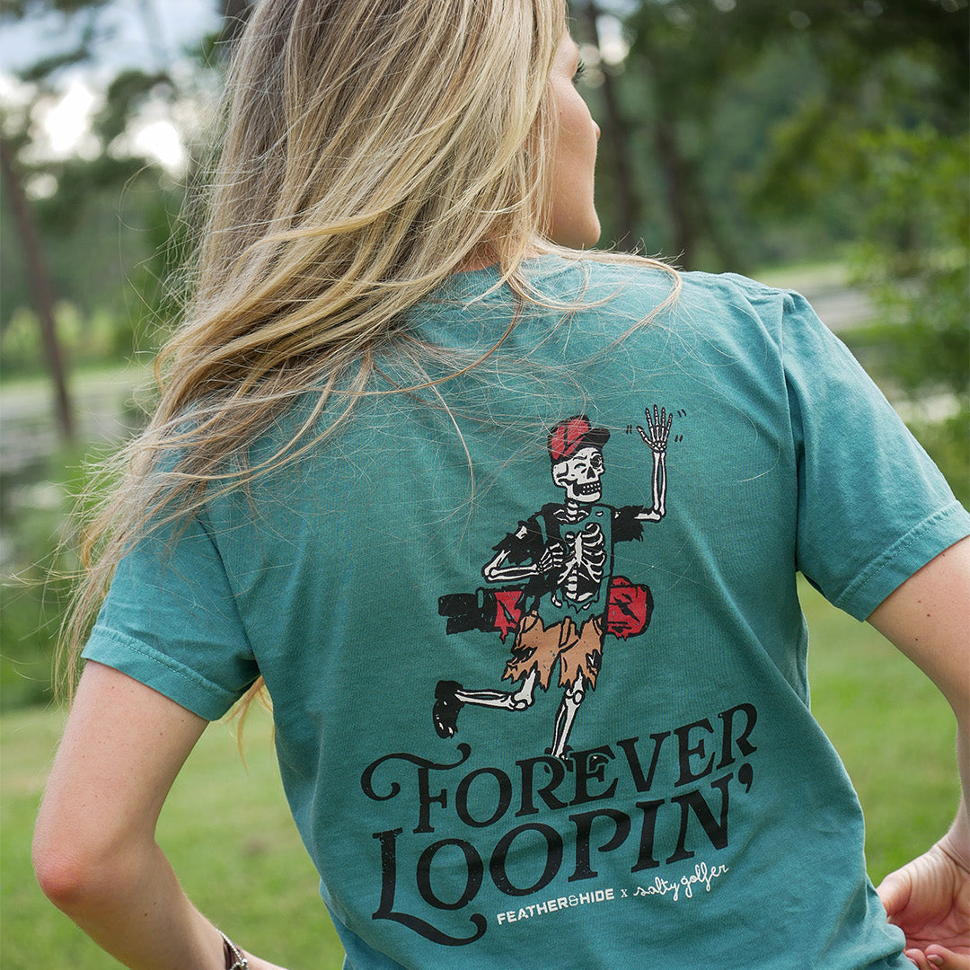 Forever Loopin' - Salty Golfer and Feather & Hide