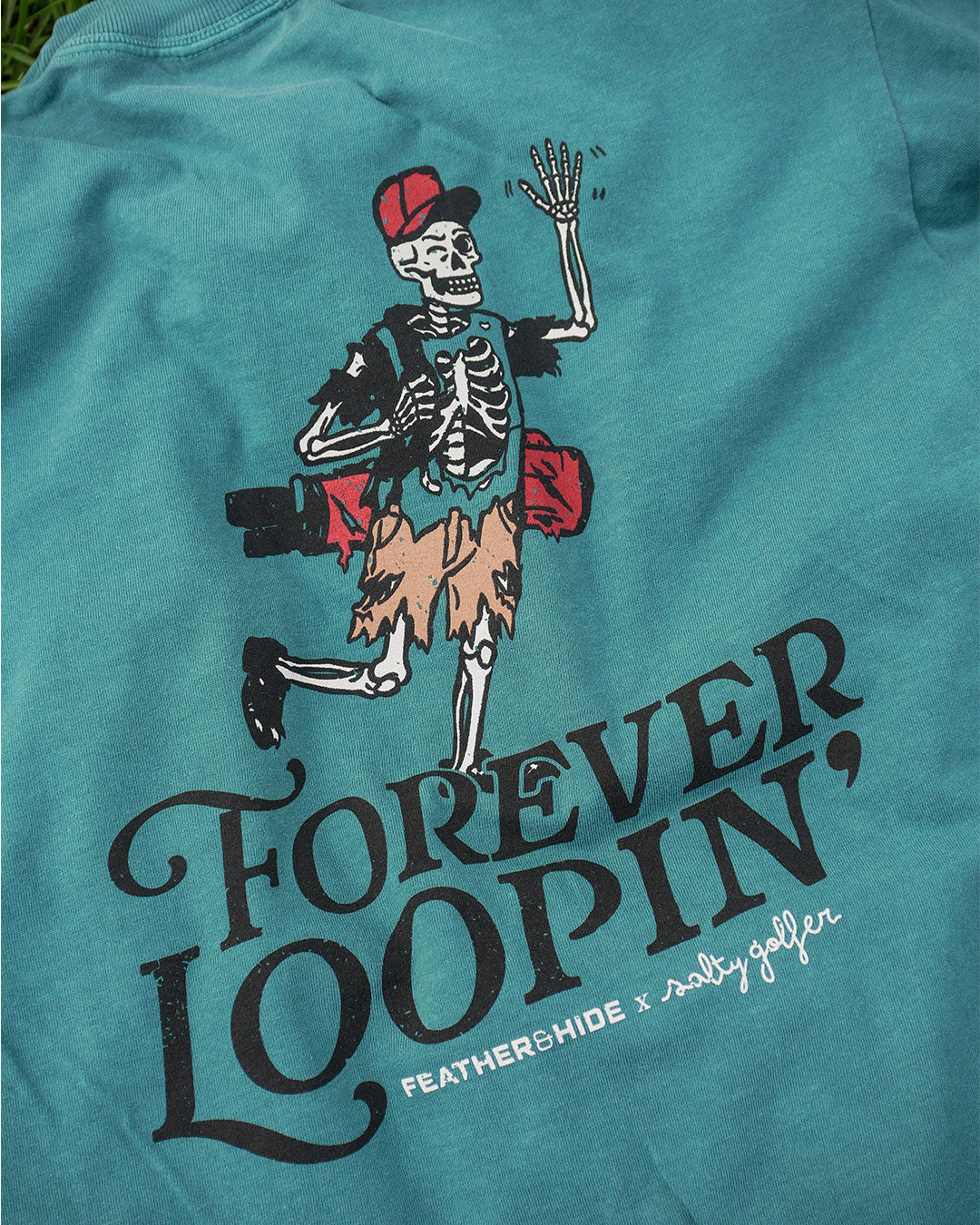 Forever Loopin' - Salty Golfer and Feather & Hide