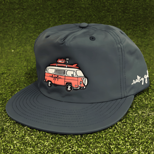 Salty Golfer Surf Hat 72 Vw Bus Logo