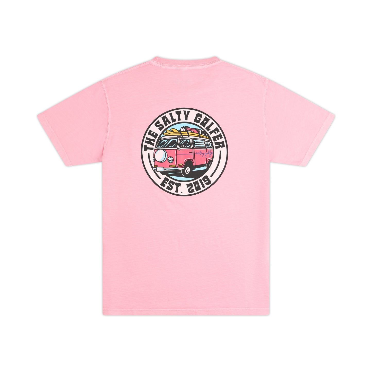The Hippie G Pocket T-shirt (Coral)