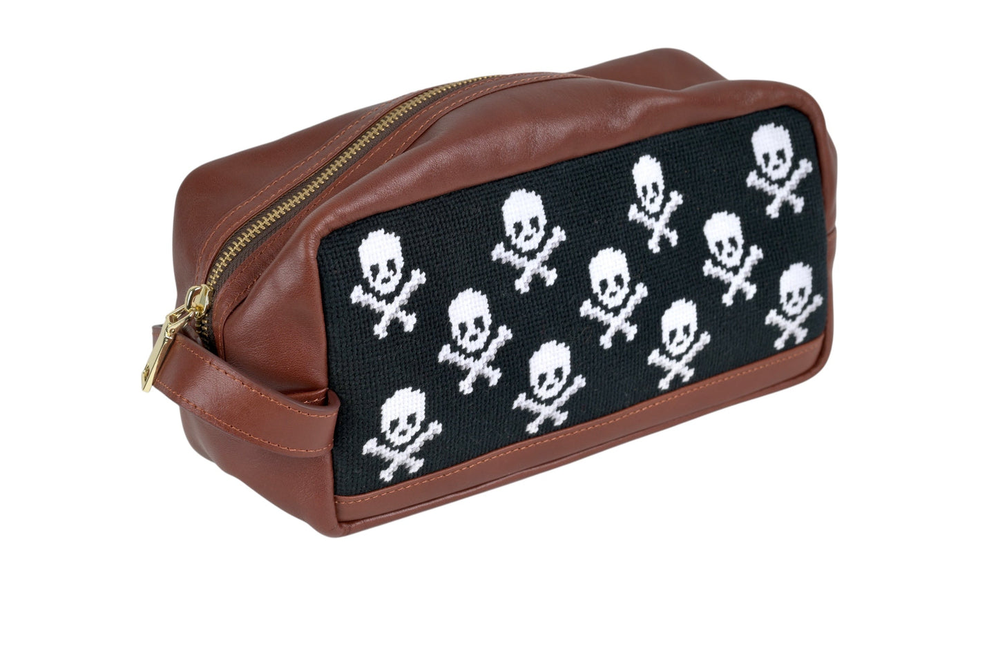 Jolly Roger Needlepoint Toiletry Bag
