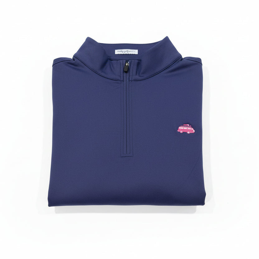 Low Country Quarter Zip (Navy)