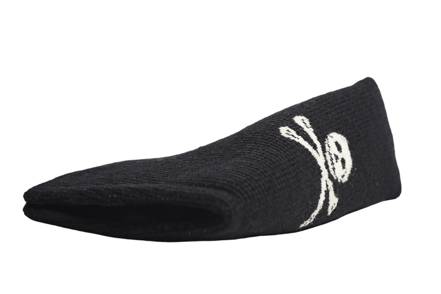 Jolly Roger Putter Headcover - Black Needlepoint Blade Design