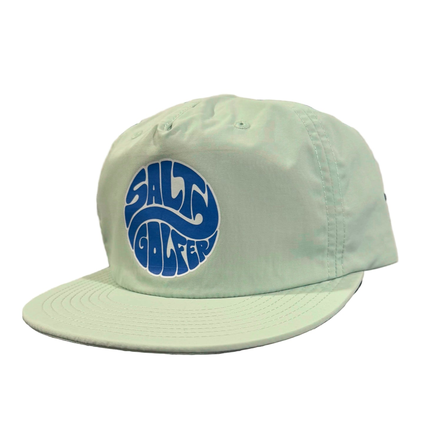 Minty Fresh Salty Golfer Circle Logo Surf Hat