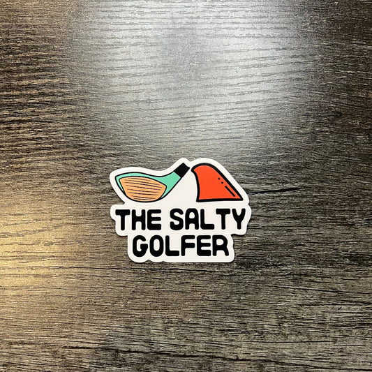 Surf or Golf 3 inch sticker