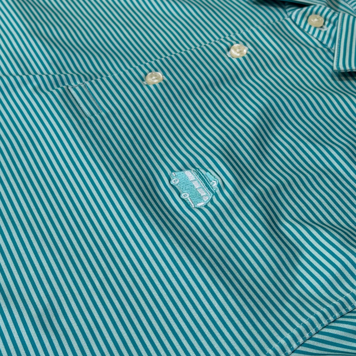 Sunday Stripe Polo (Surfside)