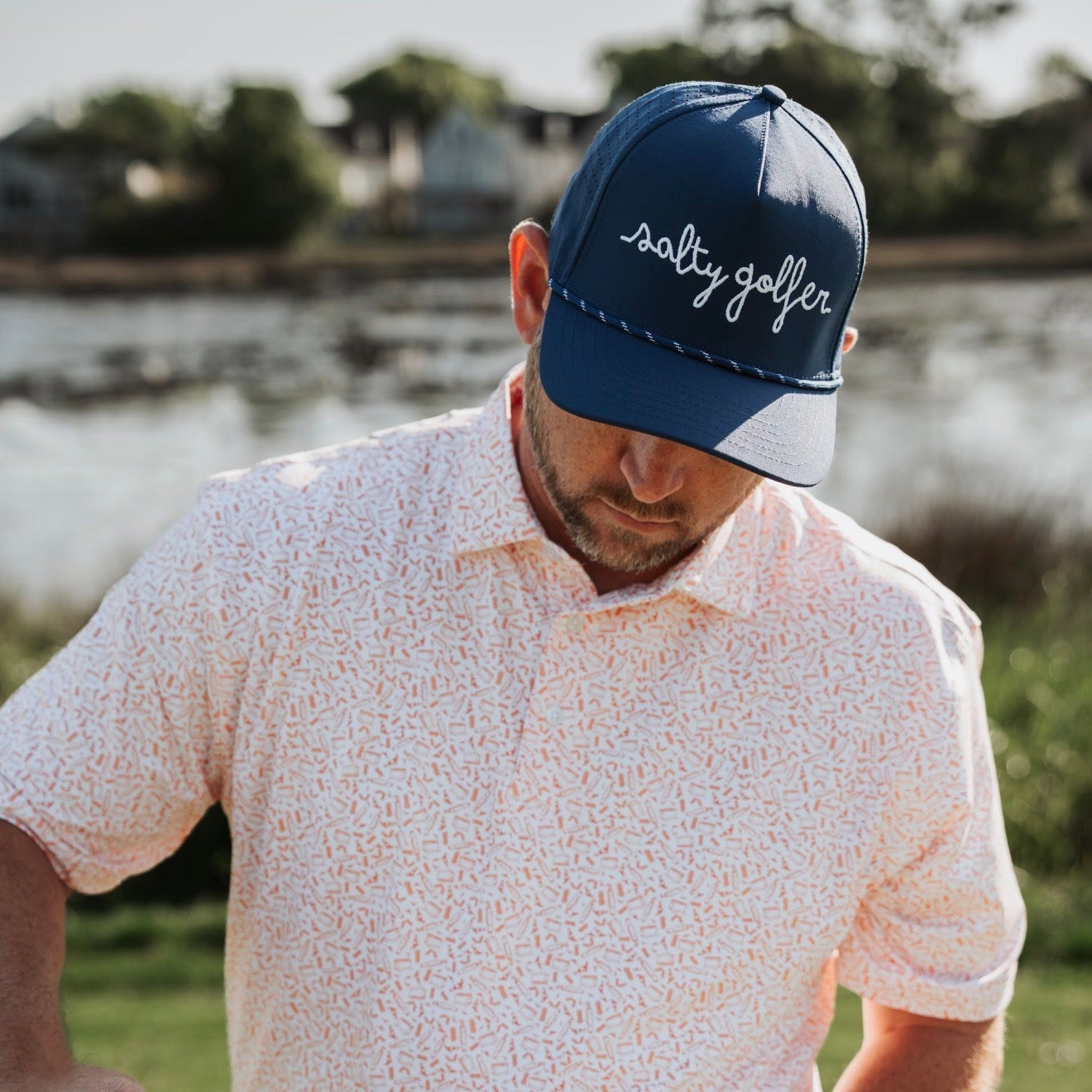 Tidal Tech Polo (Beach Daze)