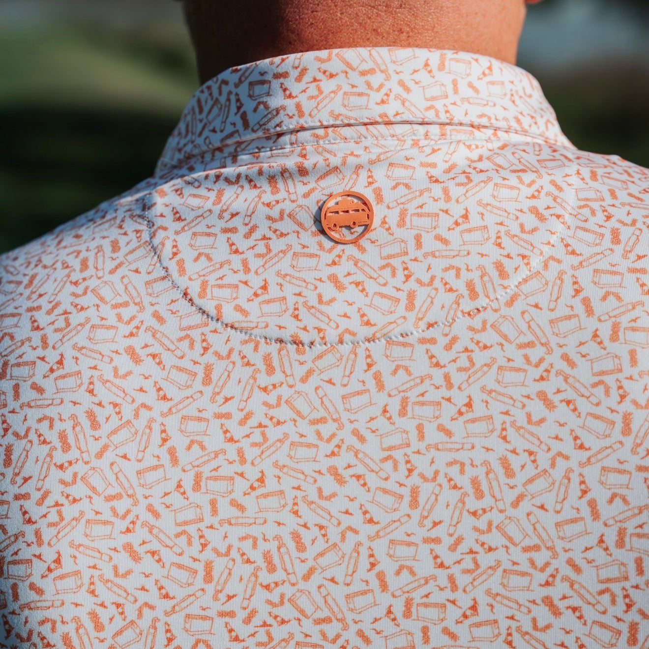 Tidal Tech Polo (Beach Daze) – The Salty Golfer