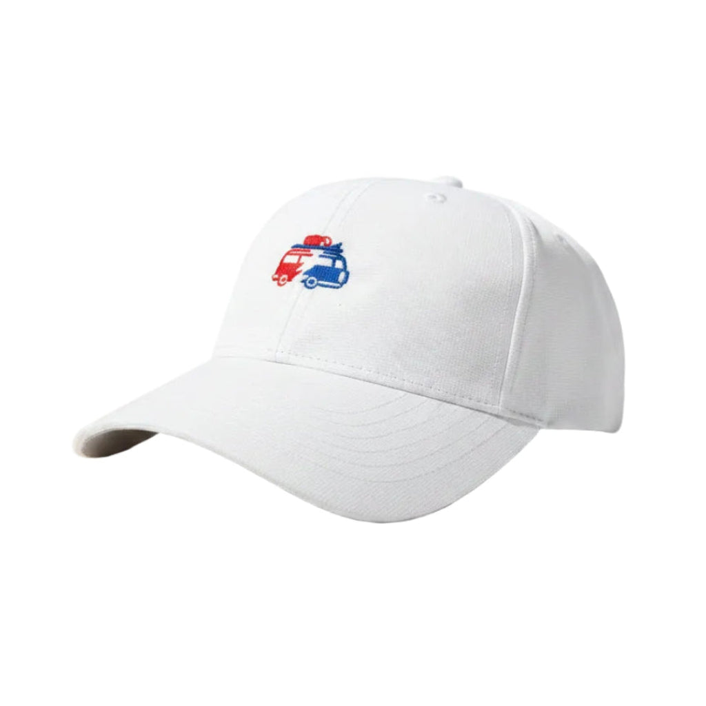 Dead Bolt Bus Hat (White)