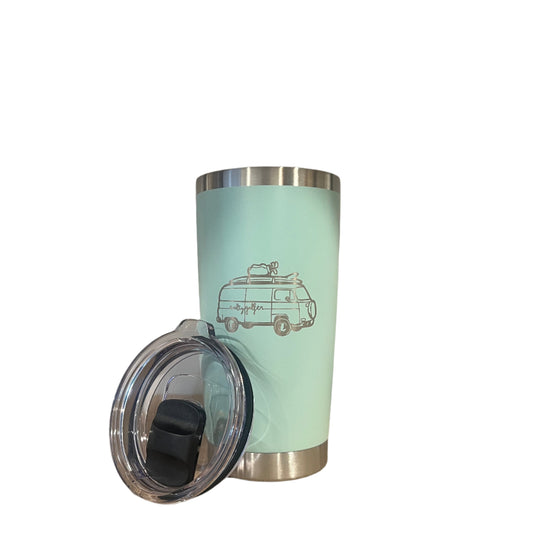The Salty Golfer Flagship Bus Laser Engraved 20 Oz Tumbler