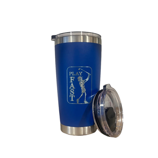 Play Fast The Ice is Melting 20 Oz Laser Engraved Tumbler