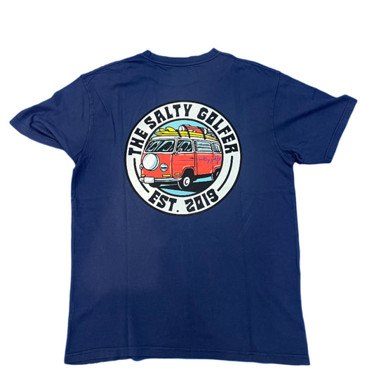 The Hippie G Pocket T Navy